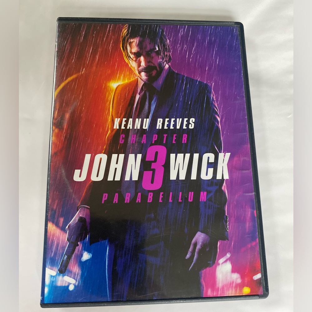 John Wick: Chapter 3--Parabellum (DVD, 2019) Preowned Excellent Condition